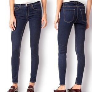 McGuire Jeans Skinny Dark Wash Premium Denim Size 31 Old Money Quiet Luxury